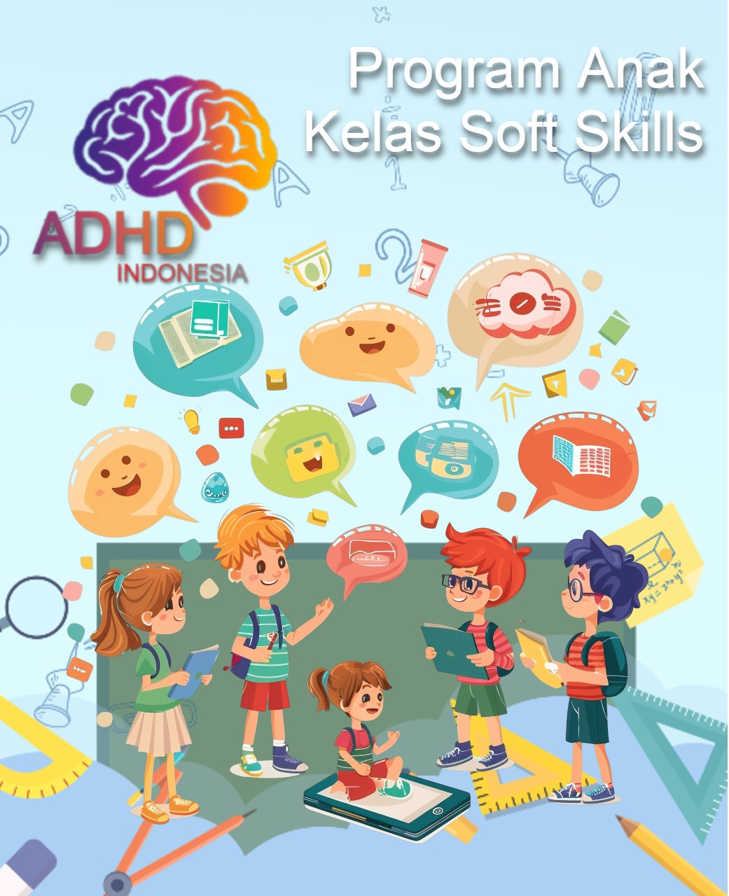 Program ADHD Indonesia Kota Serang Kelas Soft Skills Anak ADHD